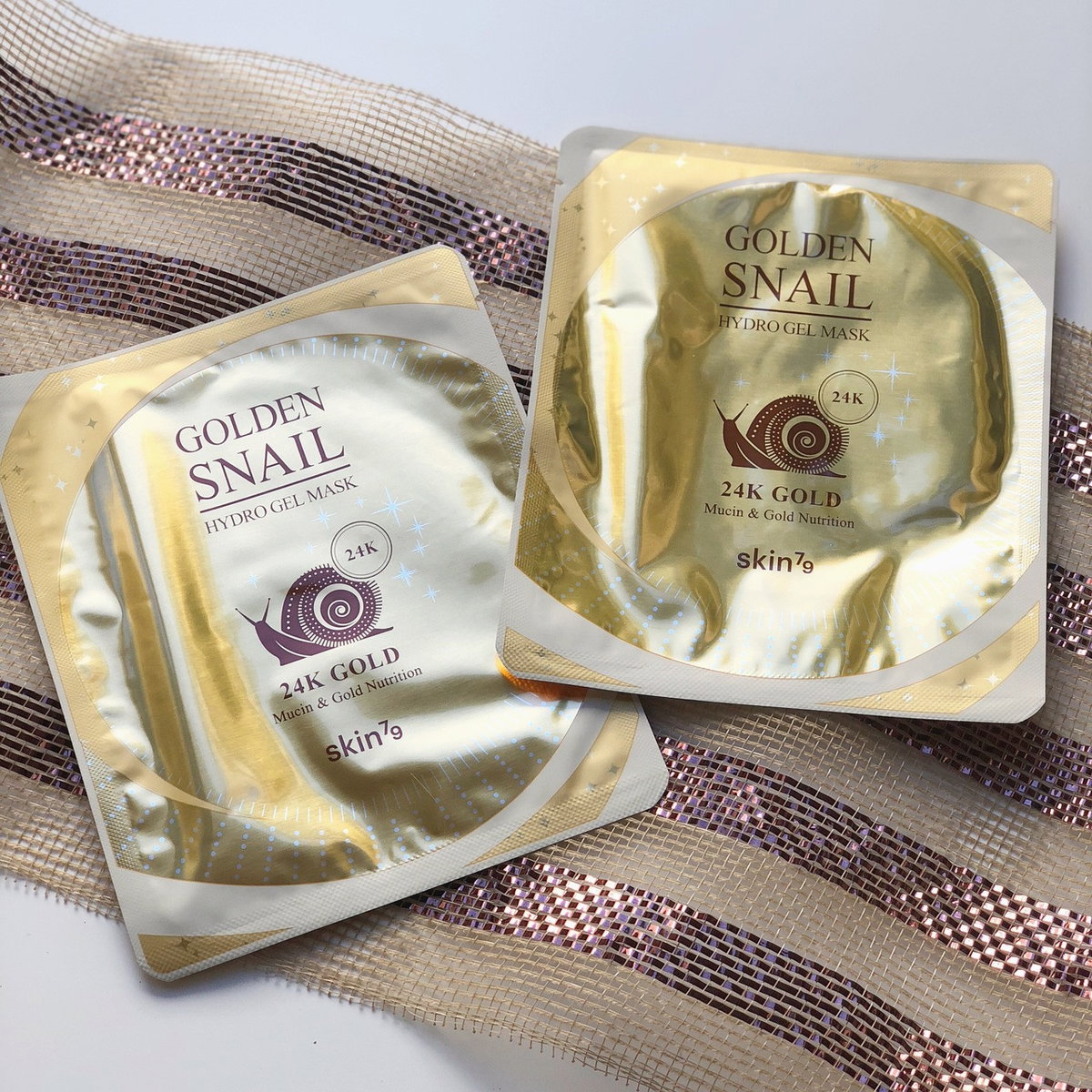 Skin 79 Golden Snail Hydro Gel 24K Gold Mask-image3