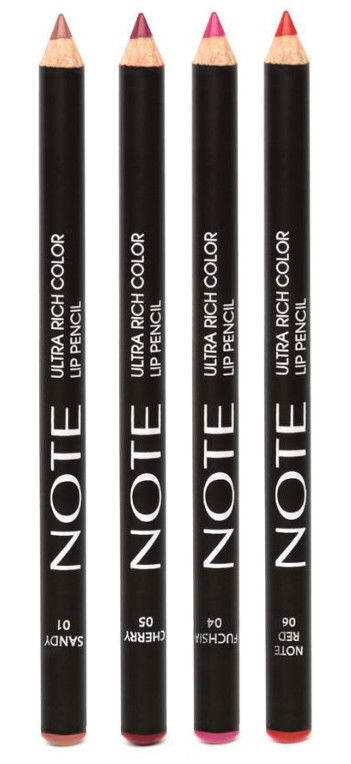 Note Cosmetics Ultra Rich Color Lip Pencil