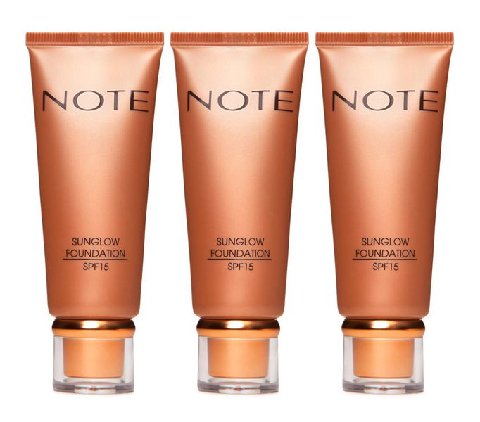 Note Cosmetics SunGlow Foundation