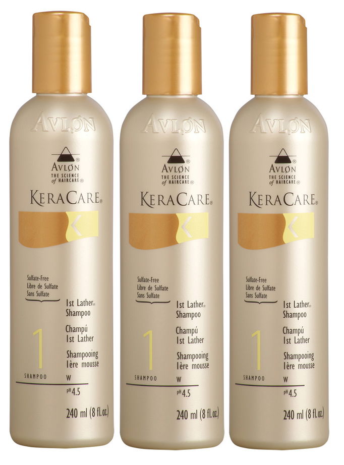 Avlon KeraCare 1st Lather Shampoo (Sulfate-Free)