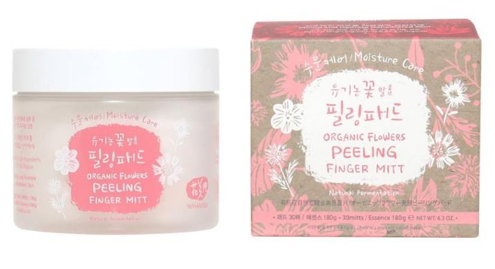 Whamisa Organic Flowers Peeling Finger Mitt-image4
