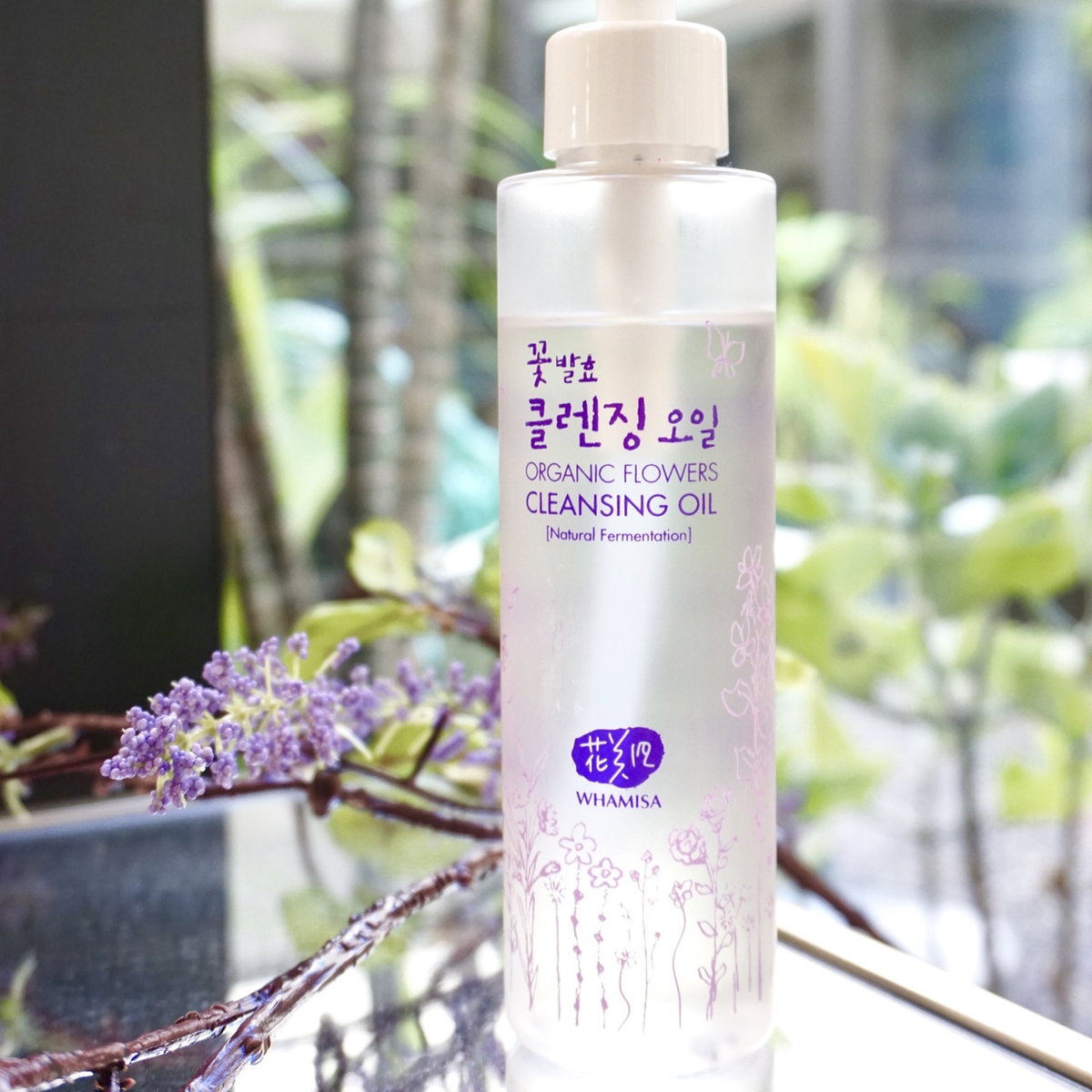 Whamisa Organic Flowers Cleansing Oil-image1 Whamisa Organic Flowers Cleansing Oil-image1