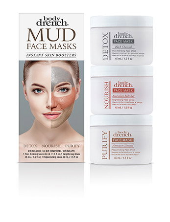 Body Drench Mud Face Mask Instant Skin Boosters-image3