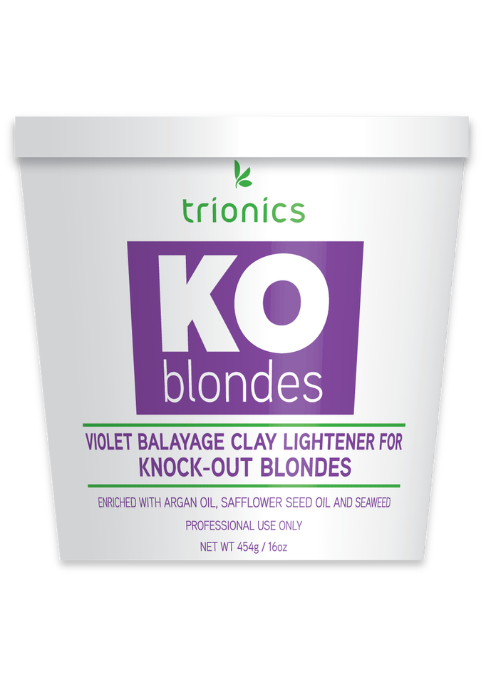 Trionics KO Blondes Violet Balayage Clay Lightner