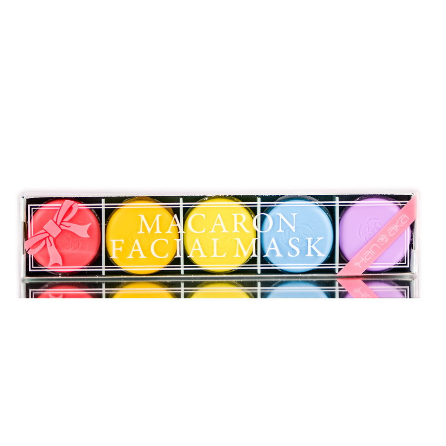Hanaka Macaron Brightening Facial Mask-image1 Hanaka Macaron Brightening Facial Mask-image1