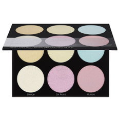 BH Cosmetics Blacklight Highlight 6 Color Palette-image1 BH Cosmetics Blacklight Highlight 6 Color Palette-image1