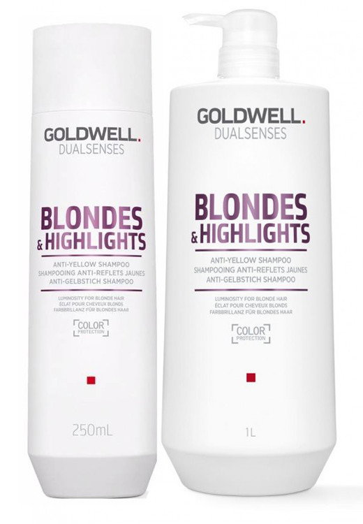 Goldwell Dualsenses Blonde And Highlights Anti-Yellow Shampoo-image1 Goldwell Dualsenses Blonde And Highlights Anti-Yellow Shampoo-image1