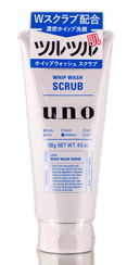Shiseido Uno Whip Wash Scrub Facial Cleansing Foam
