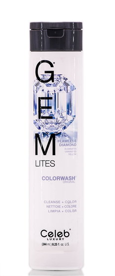 Celeb Luxury Gem Lites Flawless Diamond Anti-Yellow Whitener Colorwash-image1 Celeb Luxury Gem Lites Flawless Diamond Anti-Yellow Whitener Colorwash-image1