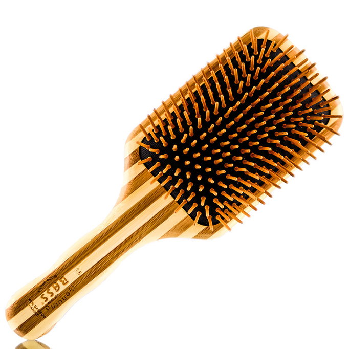 Bass Brushes Large Square Wood Bristle Brush-image2 Bass Brushes Large Square Wood Bristle Brush-image2