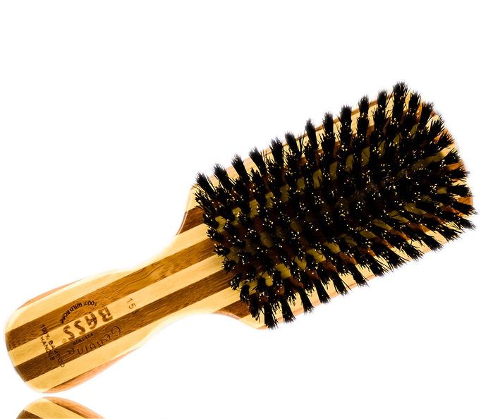 Bass Brushes Classic Wood Boar Brush-image2 Bass Brushes Classic Wood Boar Brush-image2