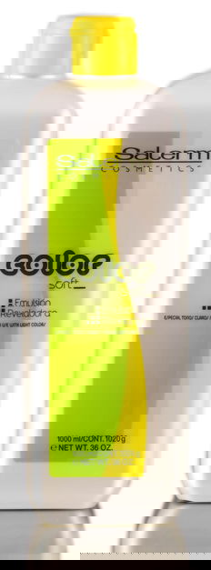 Salerm Cosmetics Color Soft Developer Emulsion for Light Tones Salerm Cosmetics Color Soft Developer Emulsion for Light Tones