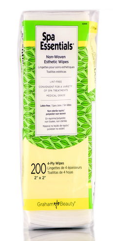 Graham Beauty Spa Essentials Non-Woven Esthetic Wipes