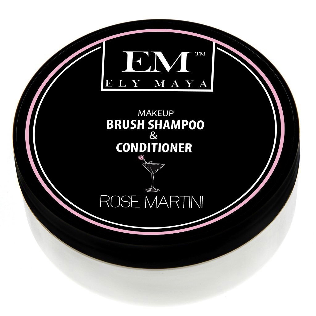 Ely Maya Make-up Brush Shampoo & Conditioner - Rose Martini-image1 Ely Maya Make-up Brush Shampoo & Conditioner - Rose Martini-image1