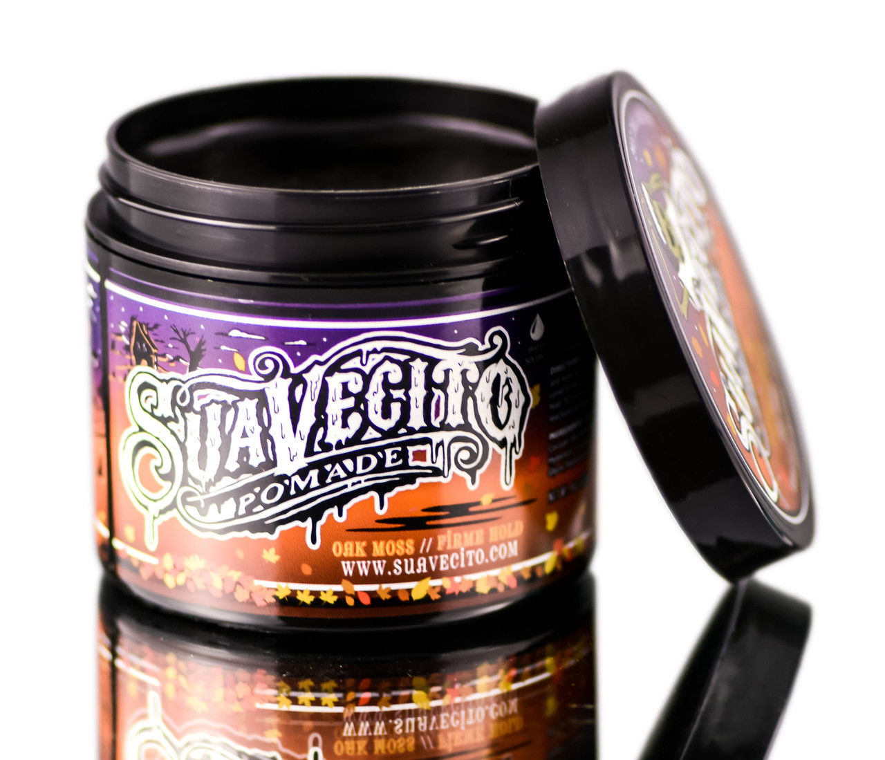 Suavecito Pomade オリジナル 4個セット Suavecito Hybrid Pomade – Medium Hold, Natural Shine Hair