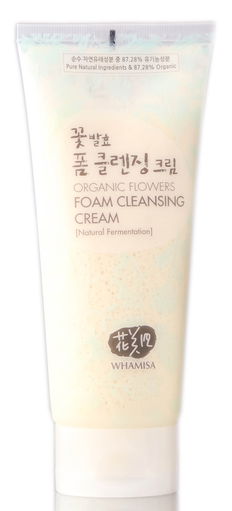Whamisa Organic Flowers Foam Cleansing Cream
