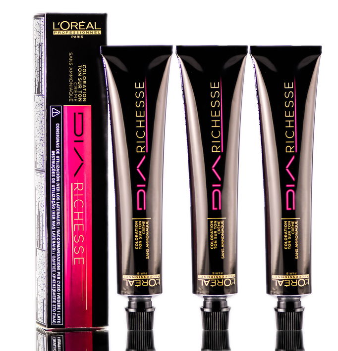L'oreal Pro DIA Richesse Demi-Permanent Tone-on-Tone Creme Hair Color Dye (Ammonia-Free)