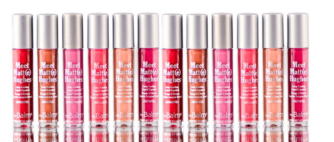 theBalm Meet Matt(e) Hughes 6 Mini Liquid Lipsticks Limited Set Vol 3