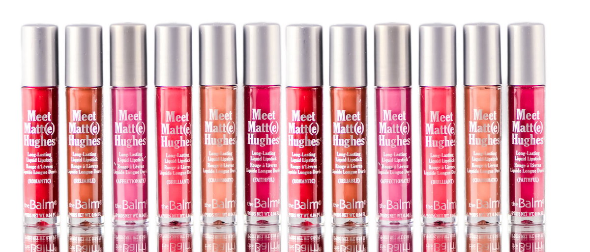theBalm Meet Matt(e) Hughes 6 Mini Liquid Lipsticks Limited Set Vol 3-image1