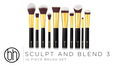 BH Cosmetics Sculpt and Blend 3 Brush Set