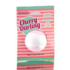 Upper Canada Soap Brompton & Langley Bath Bomb Cherry Darling-image1