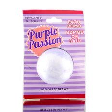 Upper Canada Soap Brompton & Langley Bath Bomb Purple Passion-image1