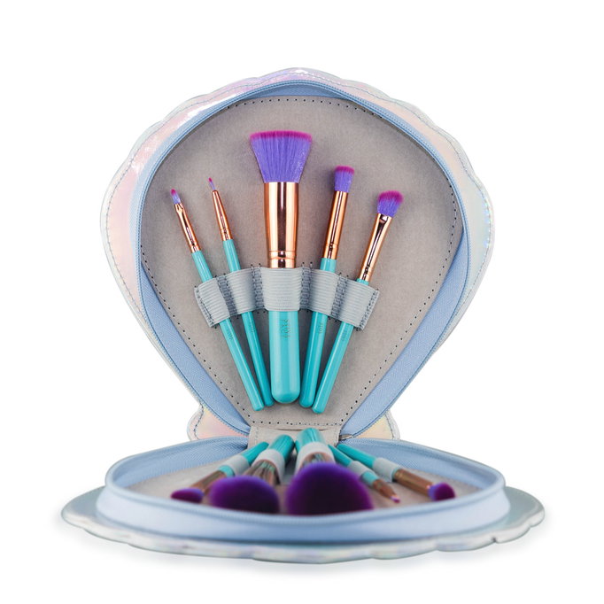 StinaFace Mermaid Clam Brush Set-image2 StinaFace Mermaid Clam Brush Set-image2