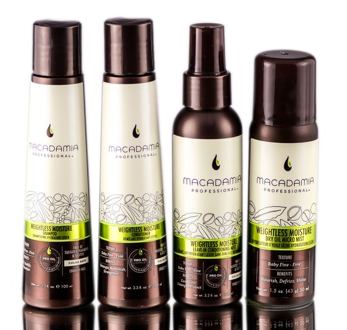 Macadamia Pro Weightless Moisture Travel Kit