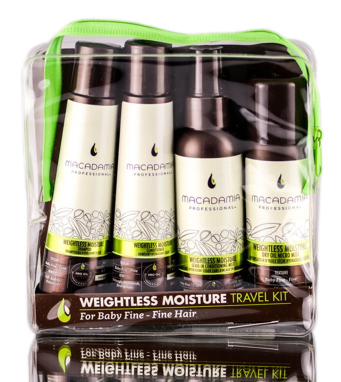 Macadamia Pro Weightless Moisture Travel Kit