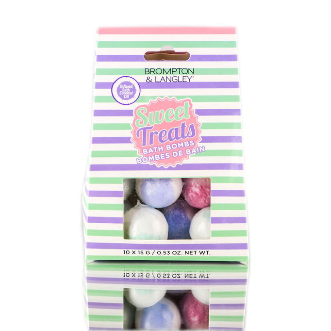 Upper Canada Soap Brompton & Langley Sweet Treats Bath Bombs
