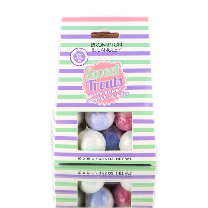 Upper Canada Soap Brompton & Langley Sweet Treats Bath Bombs-image1