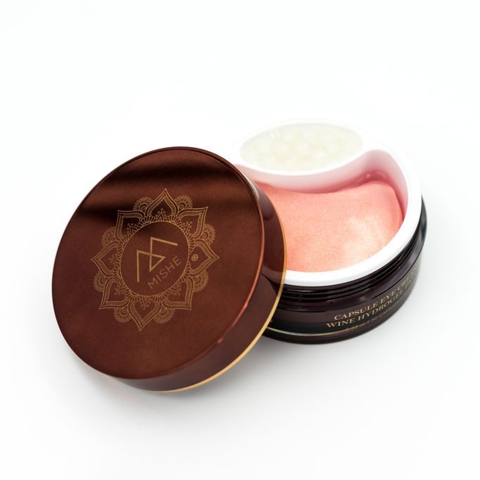Mishe Capsule Eye Cream & Wine Hydrogel Patch