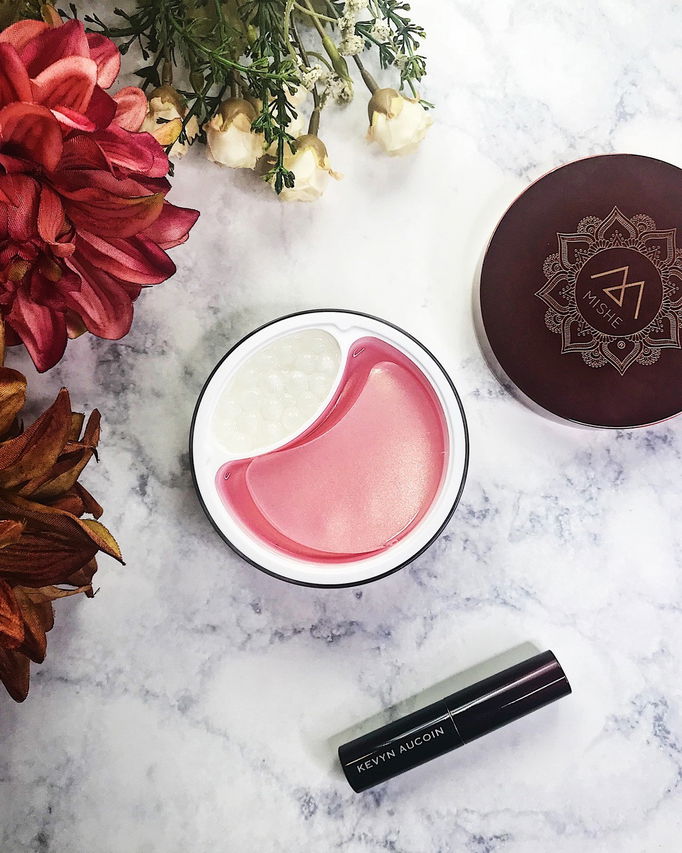 Mishe Capsule Eye Cream & Wine Hydrogel Patch