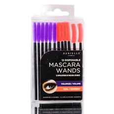 Danielle Creations 12 Disposable Mascara Wands (Volumize/Curl)