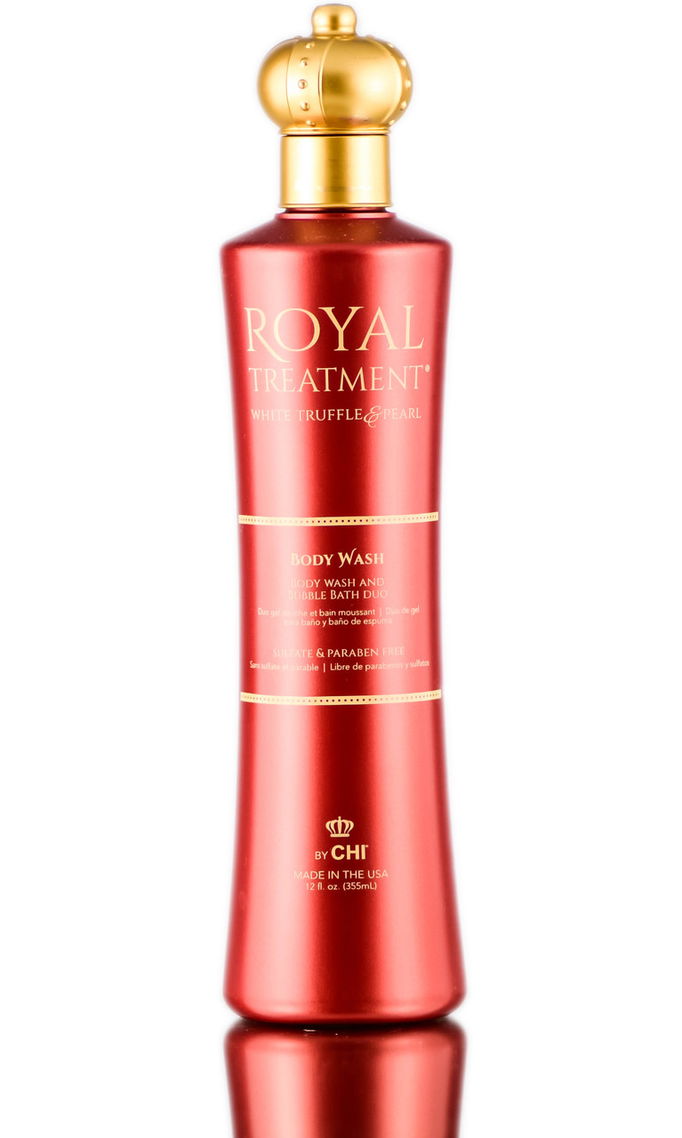 Royal Treatment White Truffle & Pearl Body Wash / Bubble Bath Duo