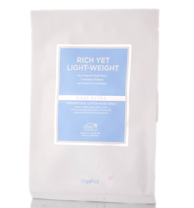 Orga Plus Rich Yet Light-Weight Four Seasons Mask Sheet