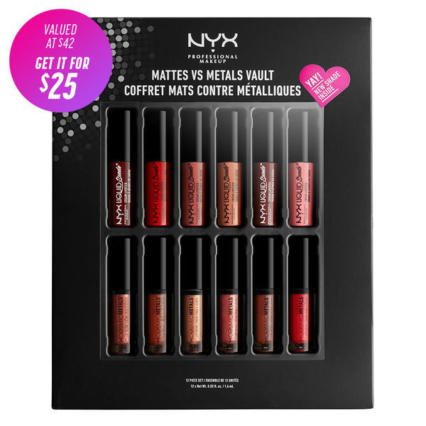 NYX Professional Makeup Mattes VS Metals Vault