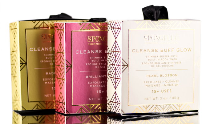 Spongelle Shimmer Collection Cleanse Bluff Glow-image1 Spongelle Shimmer Collection Cleanse Bluff Glow-image1