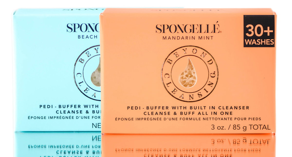 Spongelle Pedi-Buffer with Built-In Cleanser-image1 Spongelle Pedi-Buffer with Built-In Cleanser-image1