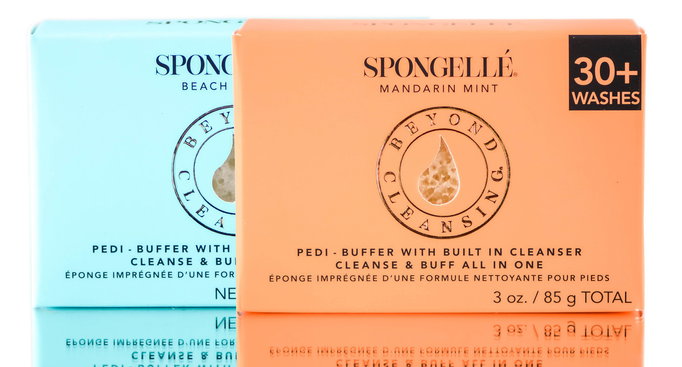 Spongelle Pedi-Buffer with Built-In Cleanser-image1 Spongelle Pedi-Buffer with Built-In Cleanser-image1