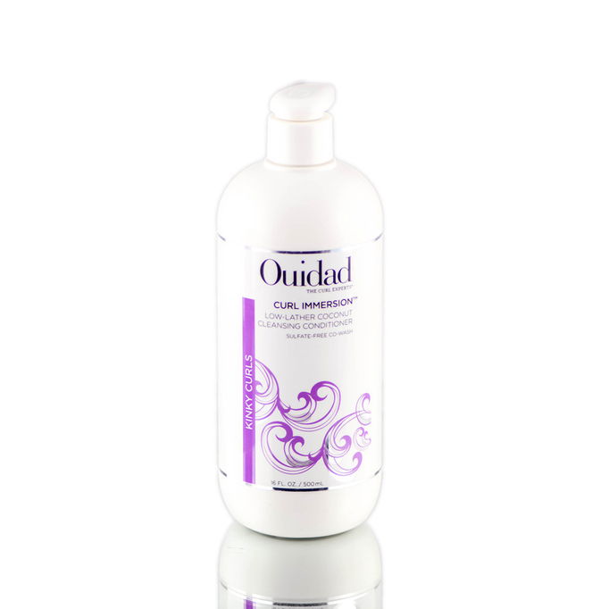 Ouidad Curl Immersion Low Lather Coconut Cleansing Conditioner - Kinky Curls