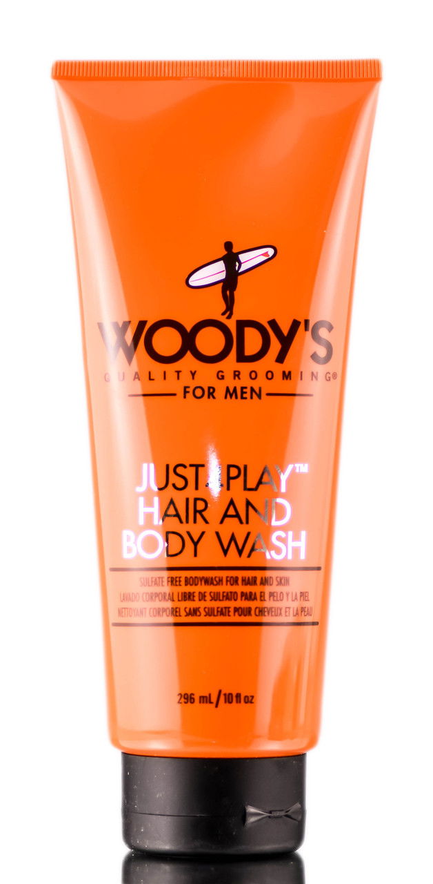 Woody's For Men Just4Play Hair And Body Wash