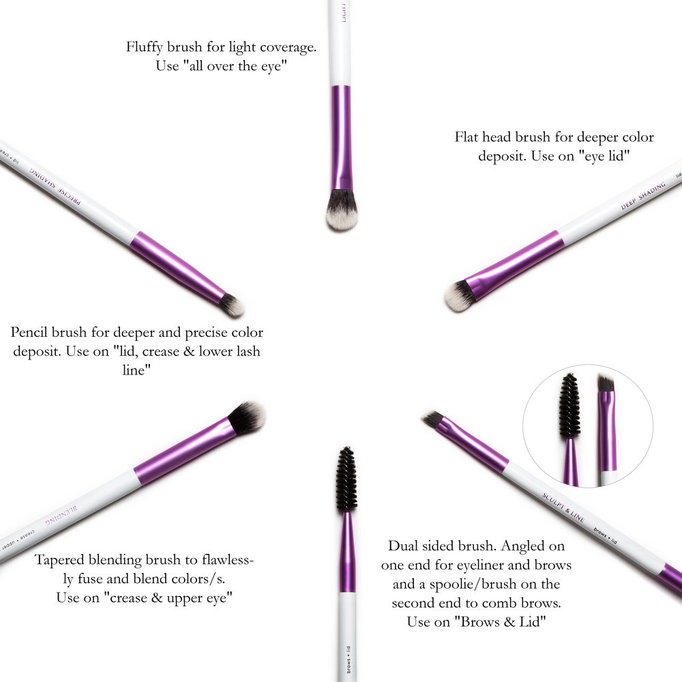 Vera Mona Instructional Eye Brush Kit-image2