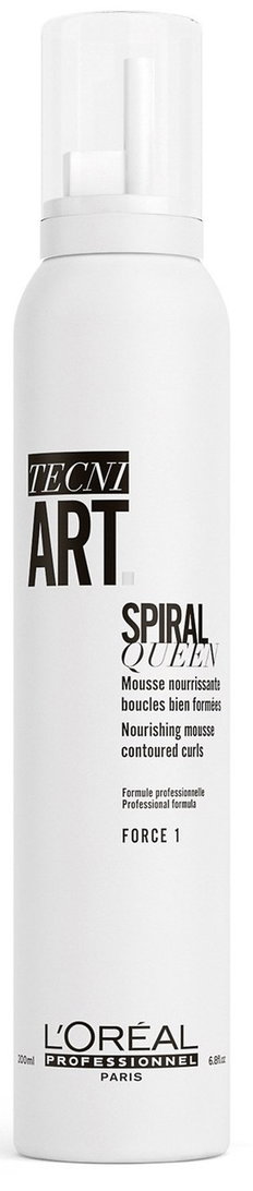L'Oreal Professional Tecni Art SPIRAL QUEEN Nourishing Mousse Contoured Curls - Force 1-image1