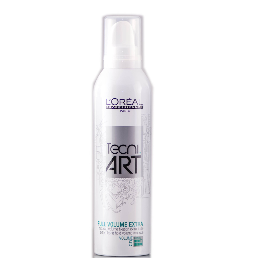 L'Oreal Tecni Art FULL VOLUME EXTRA - Extra Strong Hold Volume Mousse-image2