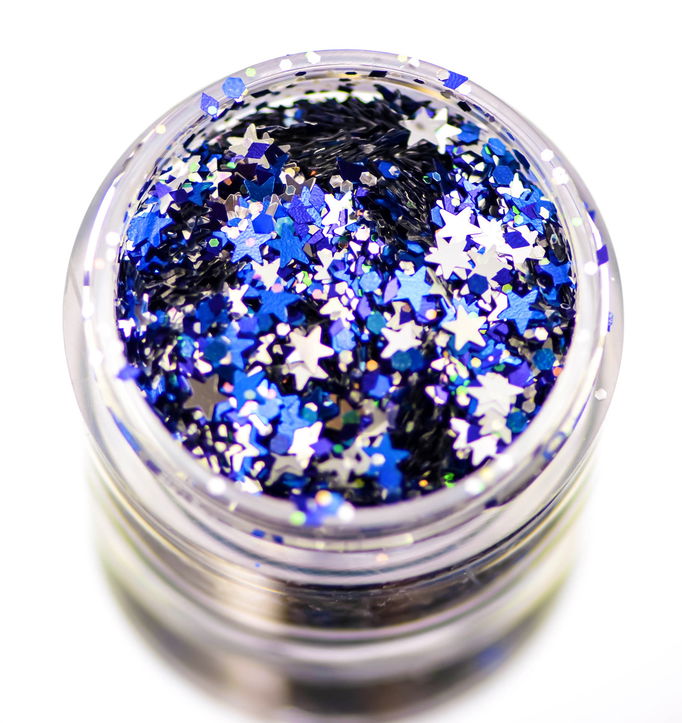 Stinaface Custom Chunky Glitter - Dallas Cowgirl