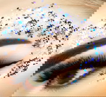 Stinaface Custom Chunky Glitter - Dallas Cowgirl