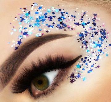 Stinaface Custom Chunky Glitter - Dodger Girl