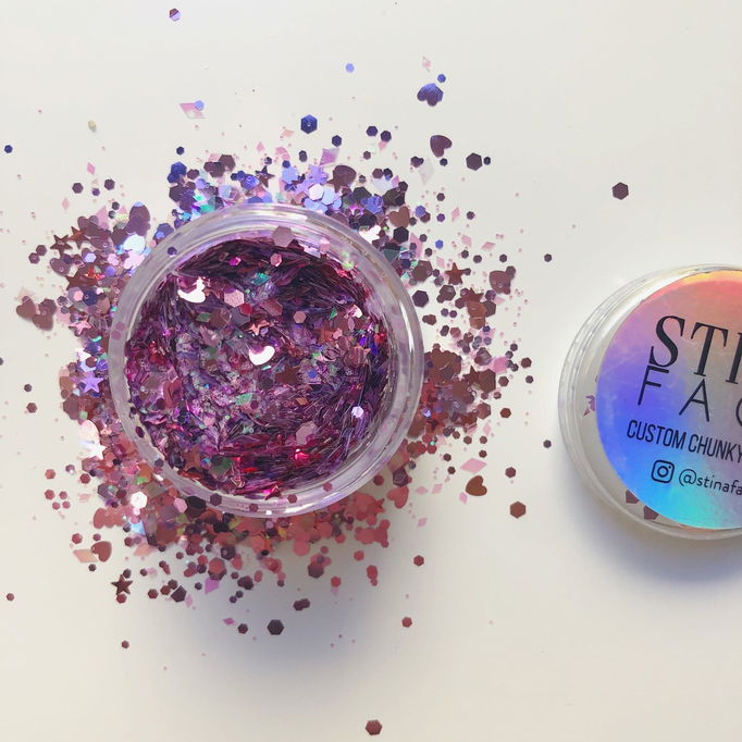 Stinaface Custom Chunky Glitter - Lover