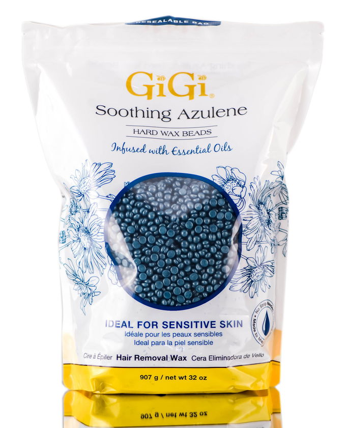 Gigi Soothing Azulene Hard Wax Beads